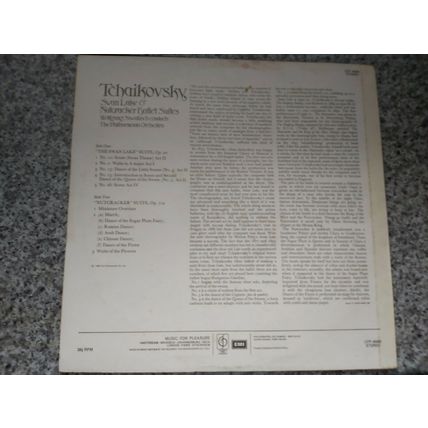 Tchaikovsky - Philharmonia Orchestra ‎– Swan Lake & Nutcracker Ballet Suites