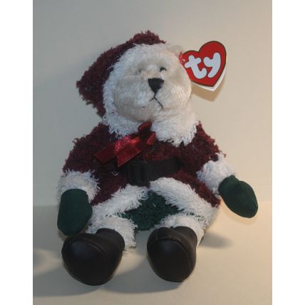 Ty Attic Treasures Santabear with Tag