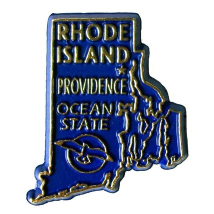 Rhode Island the Ocean State Souvenir Fridge Magnet
