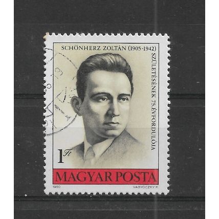 Hungary.75th Birth Anniversary of Zoltan Schonhertz stamp.Fine Used.Nov22