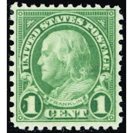 578, Mint VF NH 1¢ PO FRESH Stamp CV $150 *** Stuart Katz