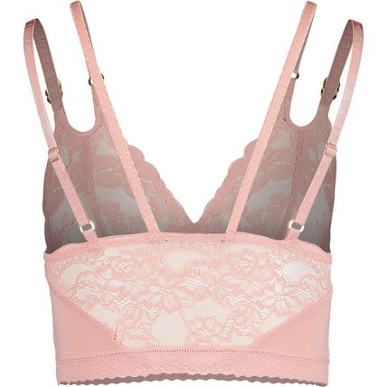 STELLA MCCARTNEY Blush Jersey Lace Cropped Top Bra (RARE & COLLECTABLE)