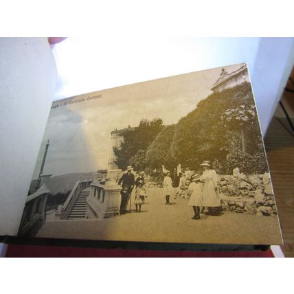 book of 24 PERUGIA antique postcards in stiff card cover
