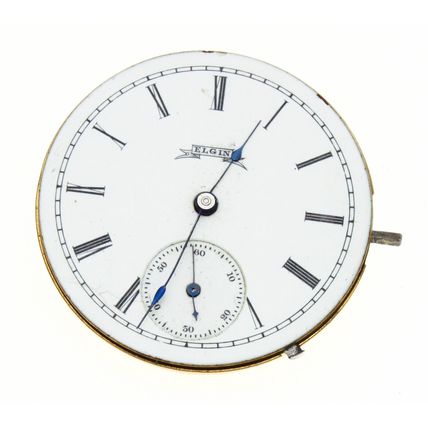 Elgin Grade 95 Size 6s = 34.6 mm 7 Jewels Vintage Watch Movement Parts Repair