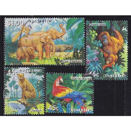 AUSTRALIEN AUSTRALIA [1994] MiNr 1428-31 ( O/used ) Tiere