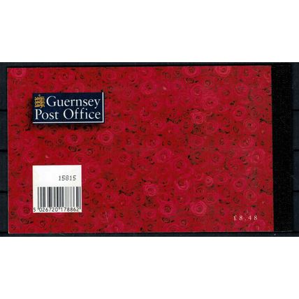 ZAYIX Guernsey 608b MNH Complete Booklet Queen Elizabeth Wedding 080323SM56