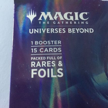 New Magic the Gathering Doctor Who Rares & Foils 15 Card Booster Pack