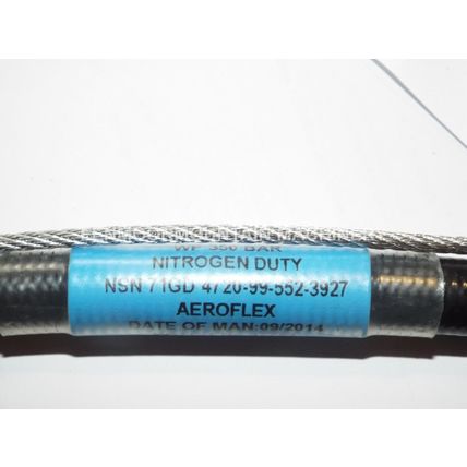 Nitrogen Hose NSN 4720-99-552-3927 Aeroflex 580mm