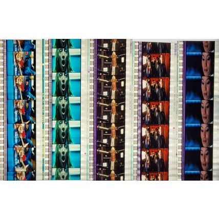 Kill Bill. Pk MULTI VNR - A008h. - 5 STRIPS OF 5 - 35MM FILM CELLS