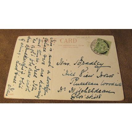 1909 fr Postcard - Eastbourne scenes, Sussex