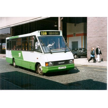Colour Photograph of Go-Ahead Northern Ltd. Wear Buses - L471 YVK