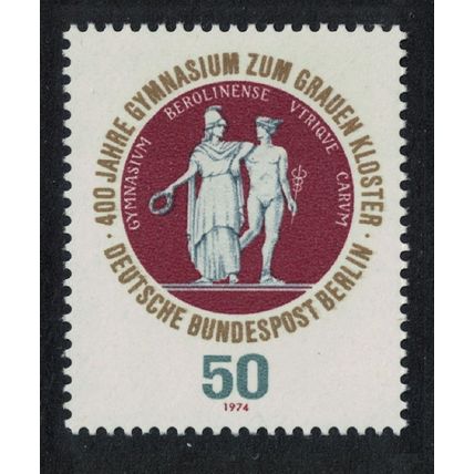 Berlin 400th Anniversary of Evangelical Grammar School Berlin 1974 MNH SG#B456