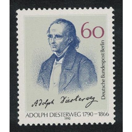 Berlin Birth Adolph Diesterweg educationist 1990 MNH SG#B851
