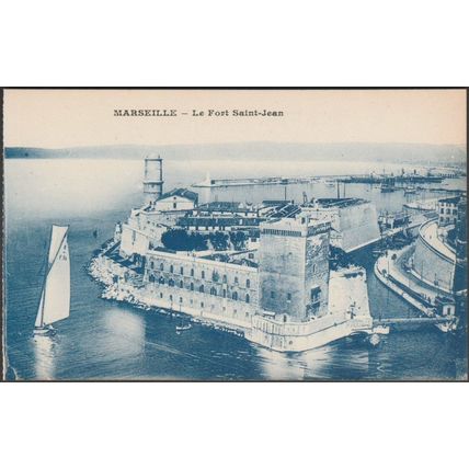 Le Fort Saint-Jean, Marseille, c.1910s - Postcard