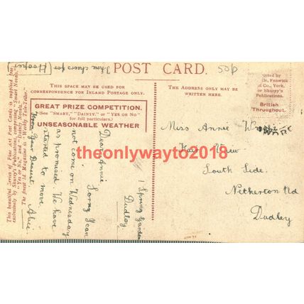 Cottage, Lynmouth, Devon, Shureys Postcard