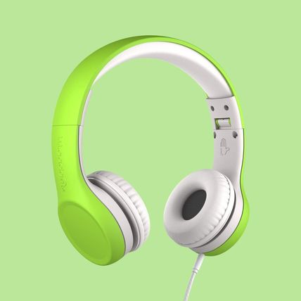 Connect+ lilgadgets Wired Headphones For Kids GREEN