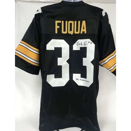 John 'Frenchy' Fuqua Signed Autographed "The French Count" Pittsburgh Jersey JSA
