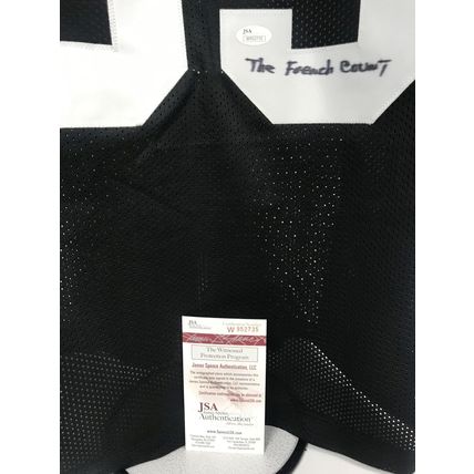 John 'Frenchy' Fuqua Signed Autographed "The French Count" Pittsburgh Jersey JSA