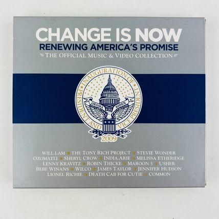 Change Is Now - Renewing America's Promise CD/DVD Barack Obama Audio CD