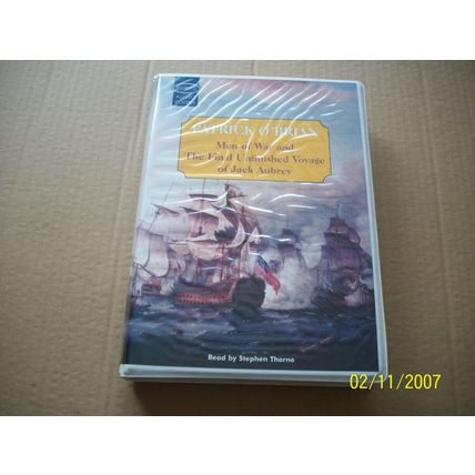 Patrick O"brian-Man of war & Final Unfinished Voyage Complete & Unabridged-cass
