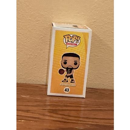 Funko Pop! NBA - Stephen Curry #43 Facsimile Laser Autographed (Box & Protector)