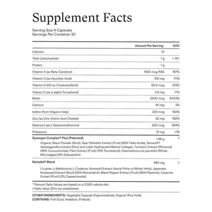 Nutrafol Women'S Balance Hair Growth Supplements, Ages 45 and Up, Clinically Pro