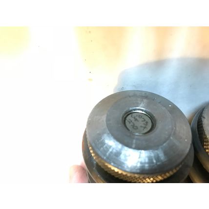 LOT 3 SETS WILSON THIN RECTANGLE PUNCHES & DIES WT .062X.750,.080X.18,.076,AD