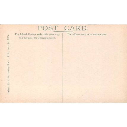 The Church (exterior} : Pawsey printed postcard 1522