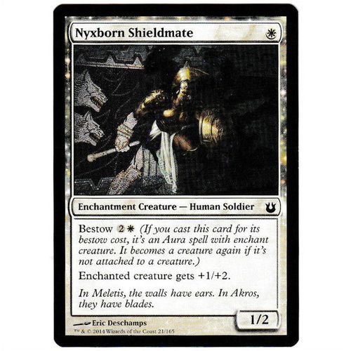 Magic the Gathering - Born of the Gods - #21/165 - Nyxborn Shieldmate