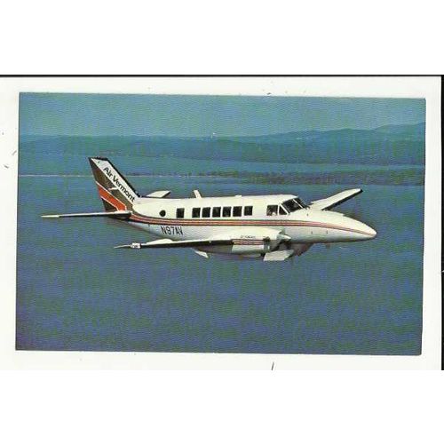 Aviation AIR VERMONT BEECH C-99 Postcard by Mary Jayne (MJ463)