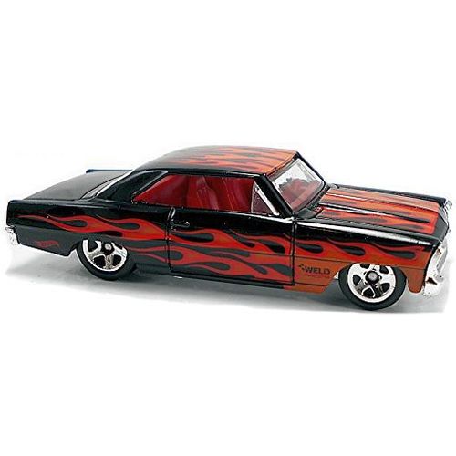 Hot Wheels - '66 Chevy Nova: HW Flames #7/10 - #143/250 (2019) *Black Edition*