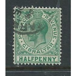 gibraltar stamps sg76 used sg 76