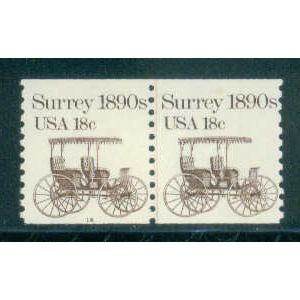1907 18c Surrey Fine MNH Dry Gum CNP Left 14 W0205