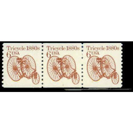 2126v 6c Tricycle Fine MNH Dry Gum PNC 1/3 R0500