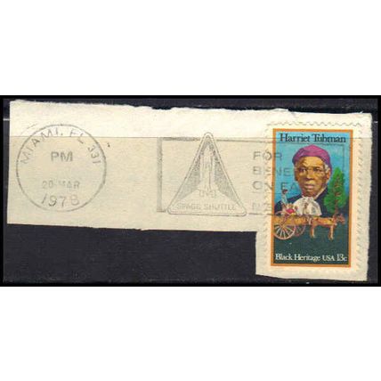 Used 1744 13c Harriet Tubman Miami, FL. E0318