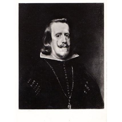 Velasquez Philip 4 IV Of Spain Real Photo Art National Gallery Painting Postcard