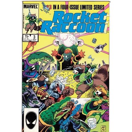ROCKET RACCOON ' limited series ' 4 issue SET (1985)