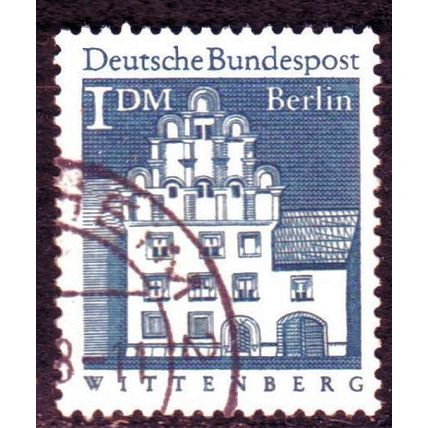 GERMANY BERLIN [1966] MiNr 0282 ( O/used ) Architektur