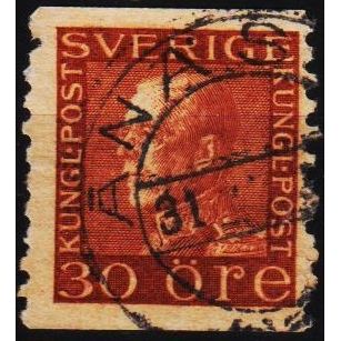 Sweden. 1921 30ore S.G.133 Used