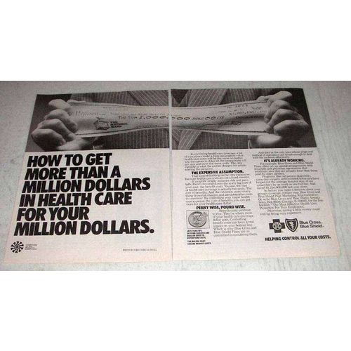 1979 Blue Cross Blue Shield Insurance Ad - Get More