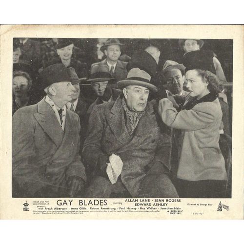 GAY BLADES Allan Lane, Jean Rogers F-O-H Stills (7)