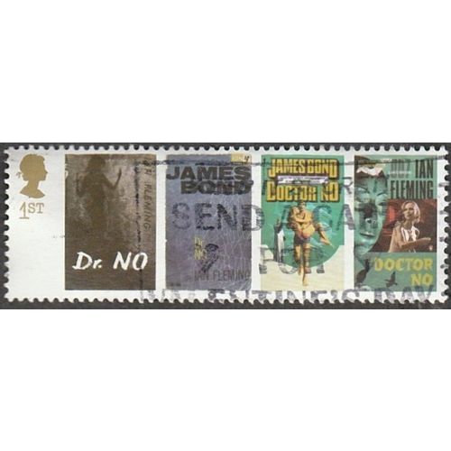 2008 Birth Cent. Ian Fleming, Author James Bond. 1st Value. Doctor No. Fine Used