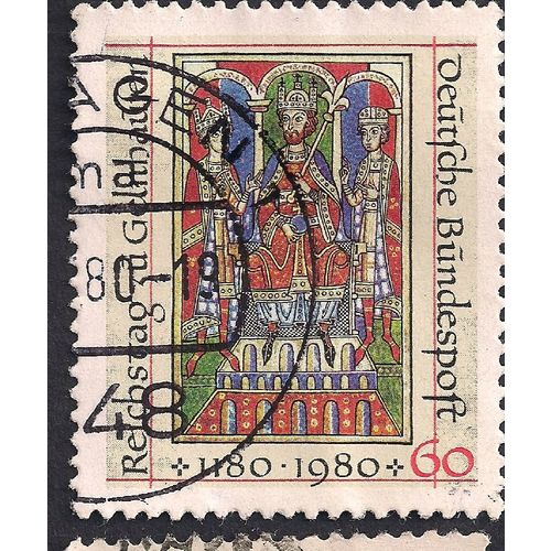 GERMANY, Diet of Gelnhausen 800 years, 1980, 60 Pfennig