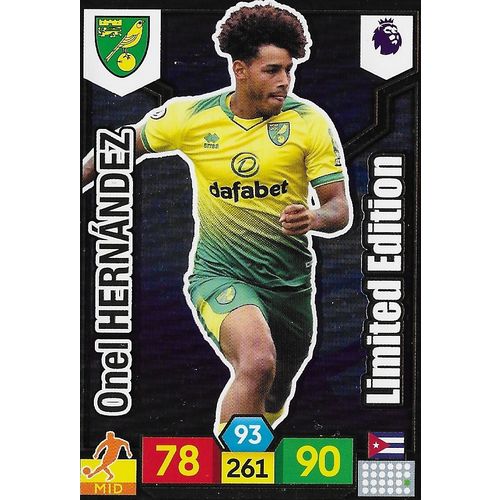 Premier League Adrenalyn XL 2019/20: Limited Edition - Norwich City, Hernández (