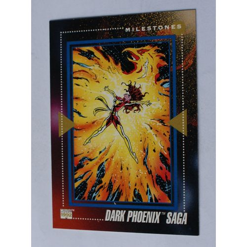 Marvel Universe Series 3 Base trading card # 195 Dark Phoenix Saga (B) 1992