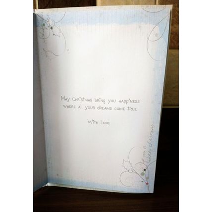 Me To You 3D Christmas Cards - Especially For You - 3D Glitter Card - 021