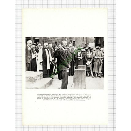 9338) Major Horton-Fawkes Farnley Hall Pudsey & Otley JC Smuts - 1938 Cutting