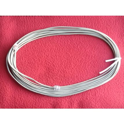 25 FT Superior Essex Cat 3, 2, PR 24 Telephone Wire cable Connector