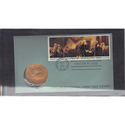 FDC Fleetwood 1691-1964 With Medal (U/A) CV42979