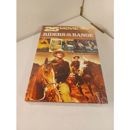 Riders on the Range:25 Movie Western Collection Old Gringo + More (DVD) NEW-S&H